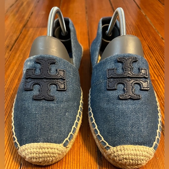 ❌ S O L D ❌ Tory Burch Denim Espadrilles - Picture 1 of 9